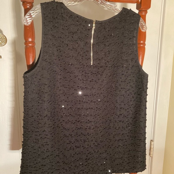 ANN TAYLOR sequined sleeveless top - Picture 10 of 10